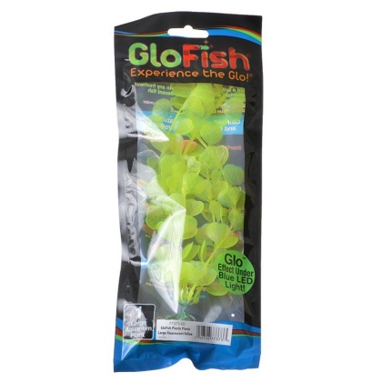 GloFish Yellow Aquarium Plant