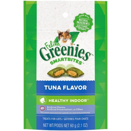 Greenies SmartBites Hairball Control Tuna Flavor Cat Treats - 2.1 oz