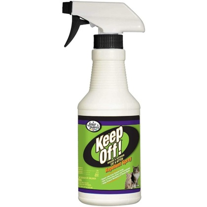 Four Paws Keep Off! Indoor & Outdoor Dog & Cat Repellent Spray
