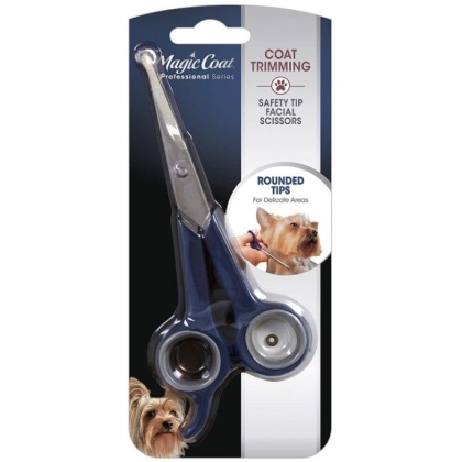 Four Paws Magic Coat Professional Safety Tip Facial Dog Grooming Scissors