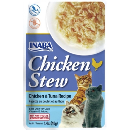 Inaba Chicken Stew Chicken with Tuna Recipe Side Dish for Cats