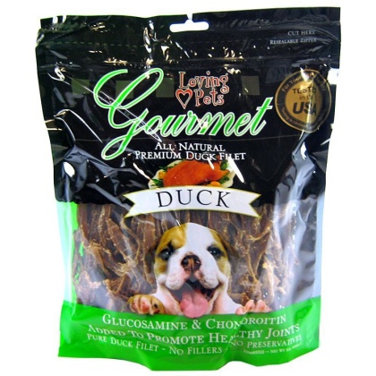 Loving Pets Gourmet Duck Chew Strips