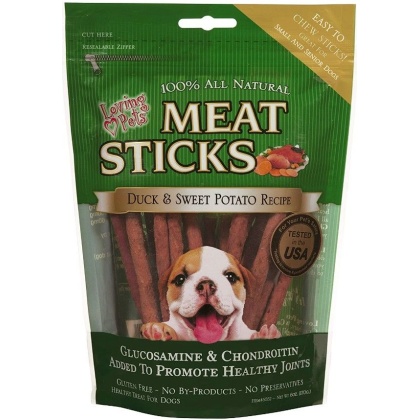 Loving Pets Meat Sticks Dog Treats - Duck & Sweet Potato