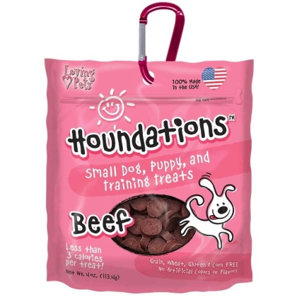 Loving Pets Houndations Training Treats - Beef