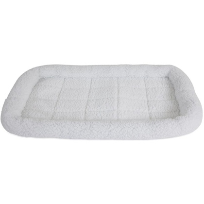Precision Pet SnooZZy Pet Bed Original Bumper Bed - White