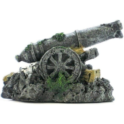 Penn Plax Mini Cannon Aquarium Decor