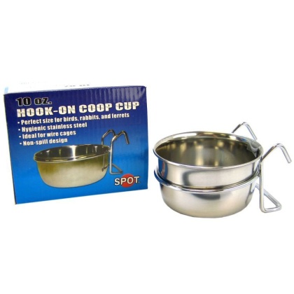 Spot Stainless Steel Hook-On Coop Cup