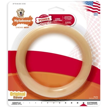 Nylabone Dura Chew Original Dog Ring - Chicken Flavor