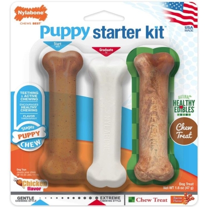 Nylabone Puppy Starter Kit