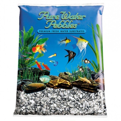 Pure Water Pebbles Aquarium Gravel - Silver Mist