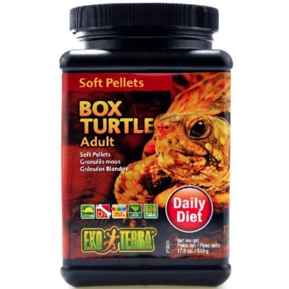 Exo Terra Soft Pellets Adult Box Turtle Food