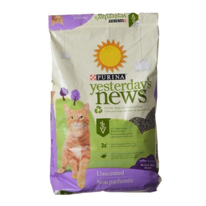 Purina Yesterday\'s News Soft Texture Cat Litter - Unscented