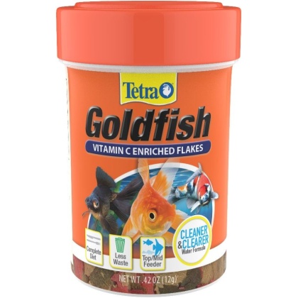 Tetra Goldfish Vitamin C Enriched Flakes