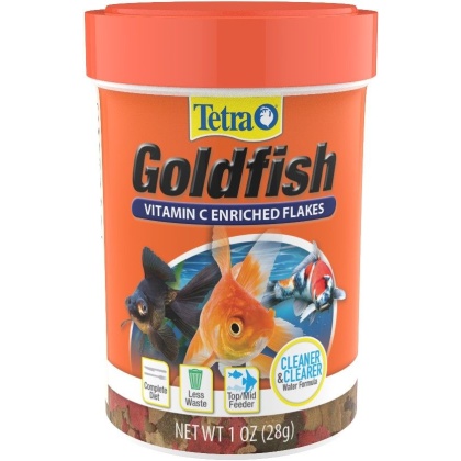 Tetra Goldfish Vitamin C Enriched Flakes