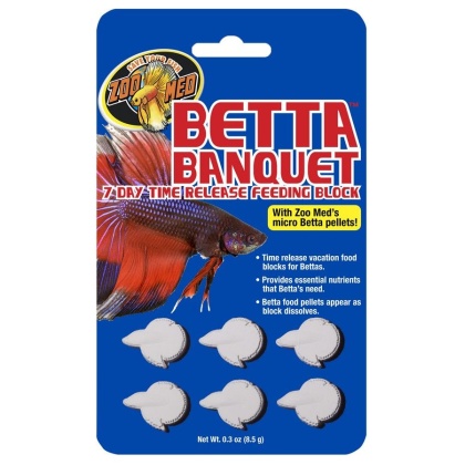 Zoo Med Aquatic Betta Banquet - 7 Day Betta Feeder