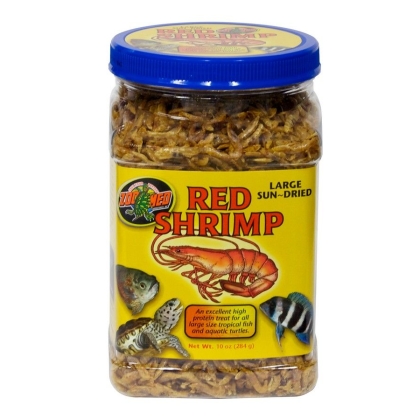 Zoo Med Large Sun-Dried Red Shrimp