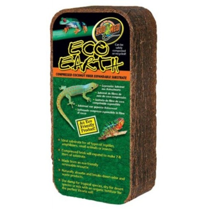 Zoo Med Eco Earth Compressed Coconut Fiber Expandable Substrate