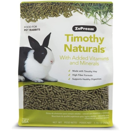 ZuPreem Natures Promise Timothy Naturals Rabbit Food