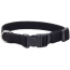 Coastal Pet New Earth Soy Adjustable Dog Collar Onyx Black - 6-8''L x 3/8