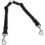 Coastal Pet Two Dog Adjustable Nylon Coupler Black - 36