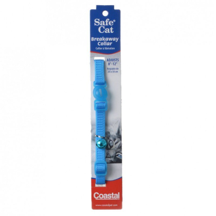 Coastal Pet Safe Cat Nylon Adjustable Breakaway Collar - Blue Lagoon