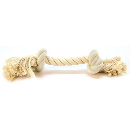 Flossy Chews Rope Bone - White
