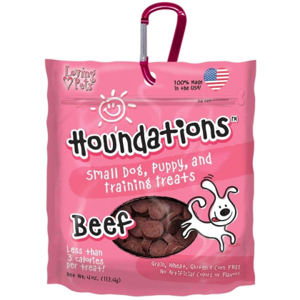 Loving Pets Houndations Training Treats - Beef