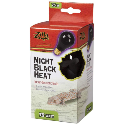 Zilla Night Time Black Light Incandescent Heat Bulb